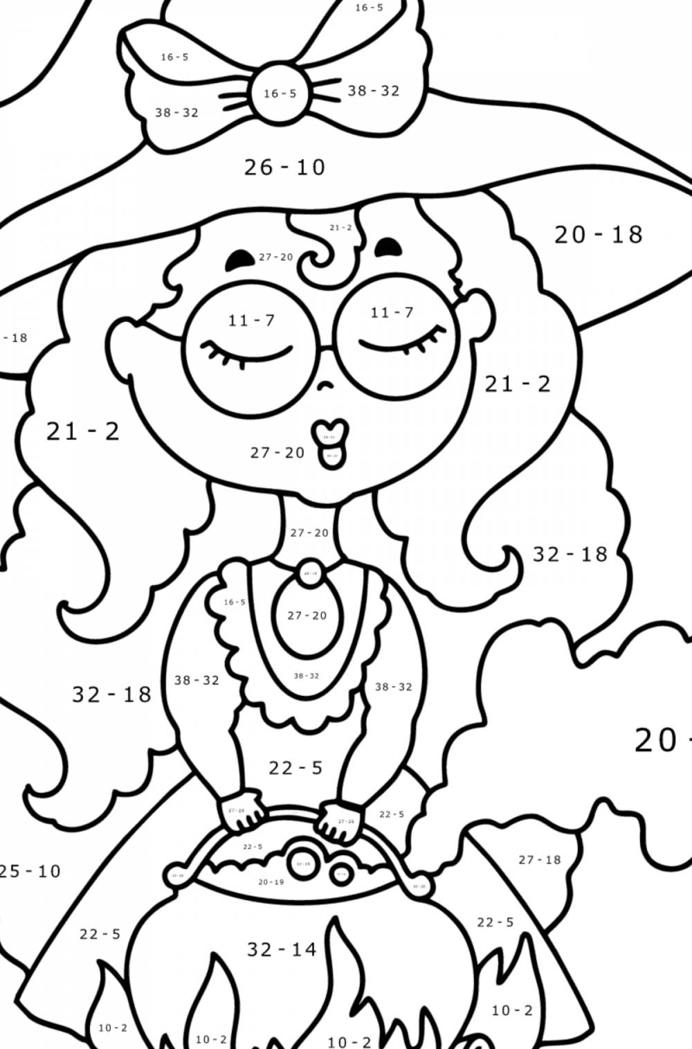 Halloween And Potion Halloween Coloring Pages For Adults