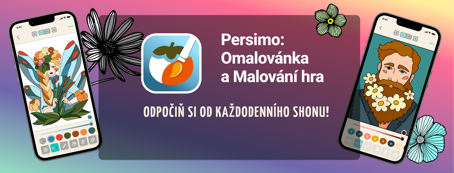 Stáhněte si omalovánky a udělejte si přestávku
