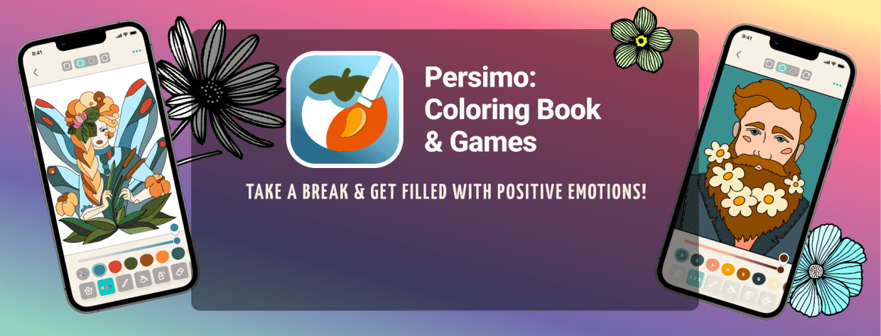 Winter coloring pages for Adults - Adults Banner Desktop Persimo En 1240x474 