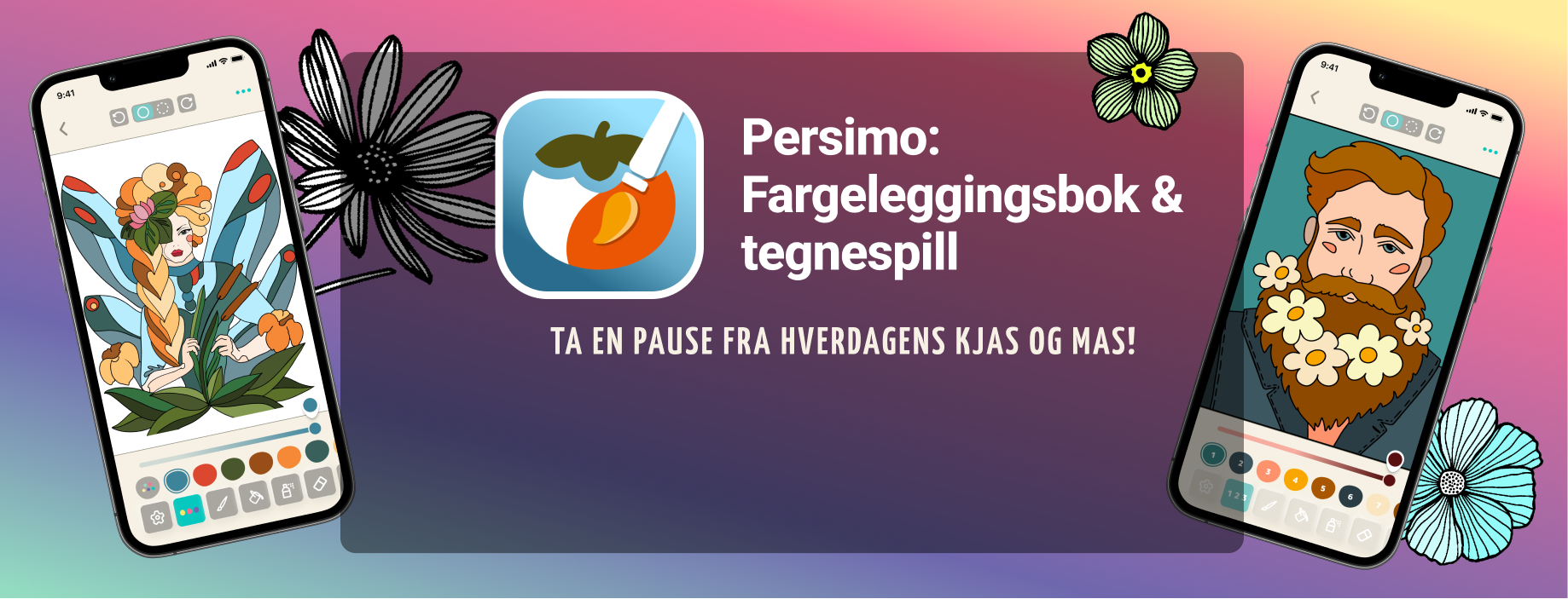 Last ned coloring -appen og ta en pause