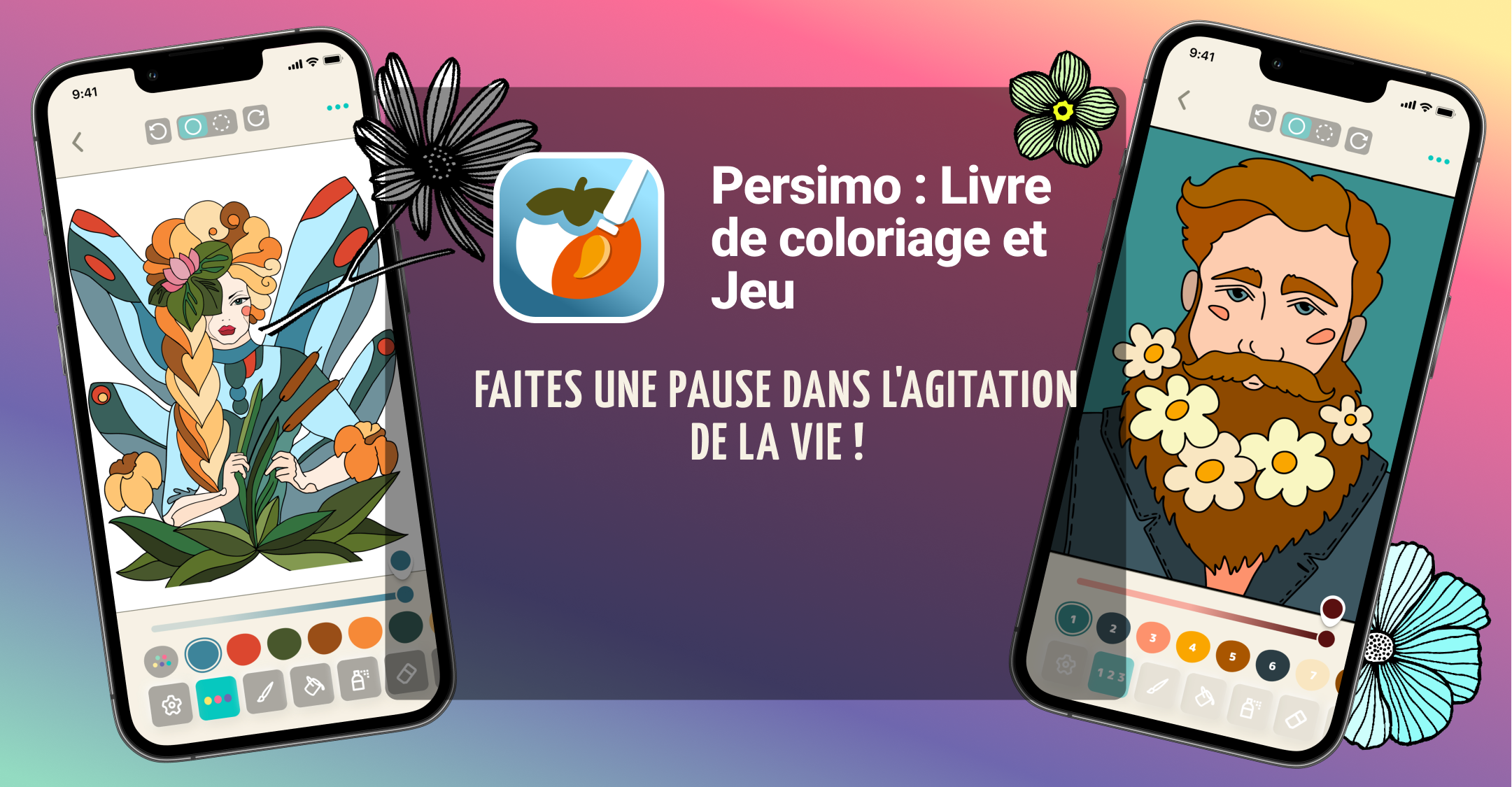 Couleur et se détendre de lagitation quotidienne
