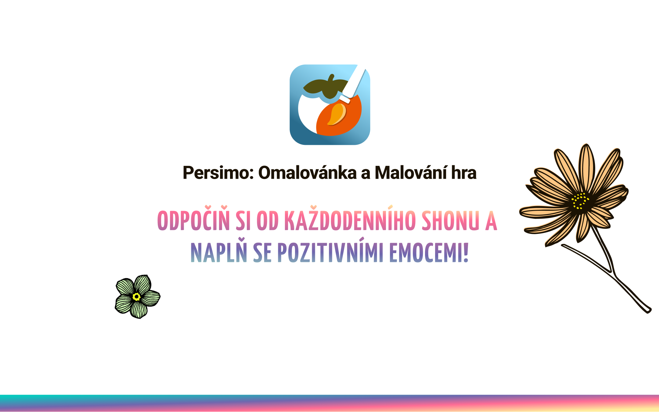 Stáhněte si aplikaci PERSIMO Omalovánky