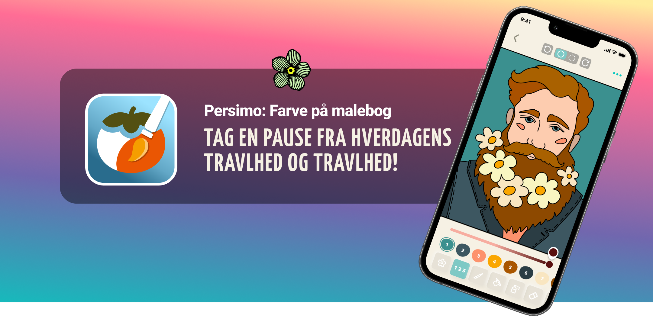 Farvelægningssider til hvile og afslapning