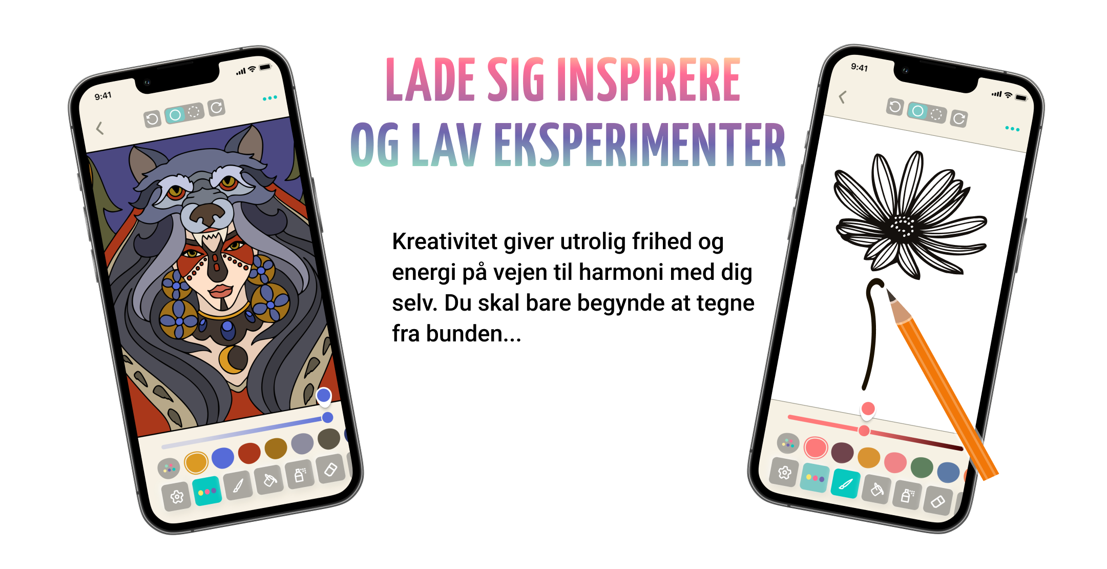 Kan males eller farves