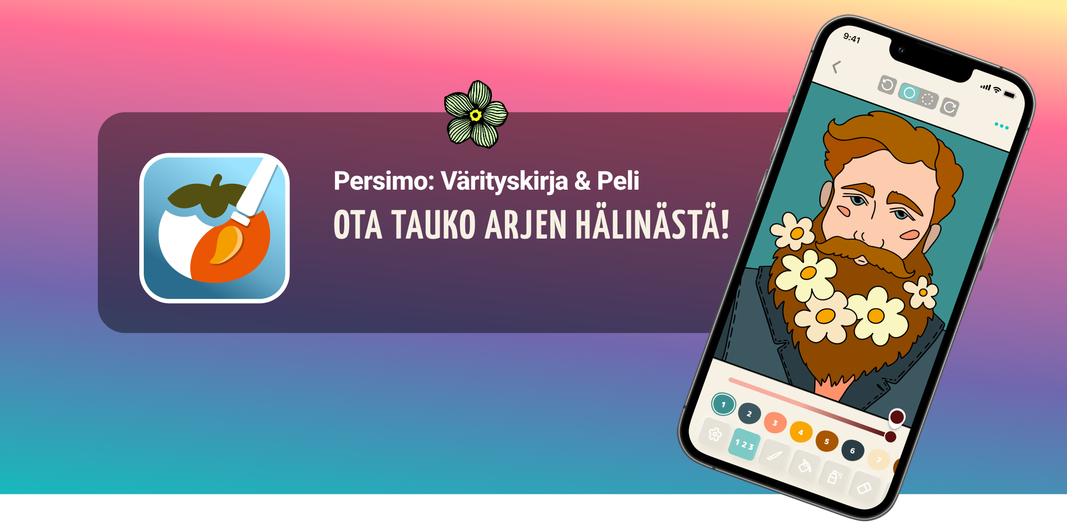 Väritys sivut lepoa ja rentoutumista varten