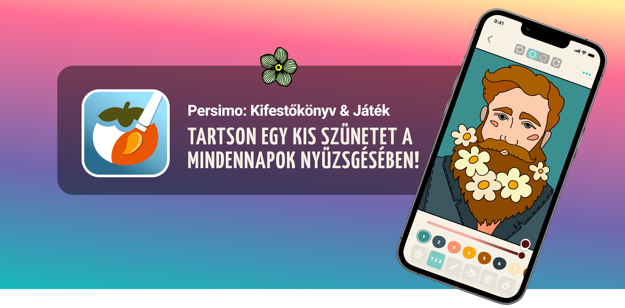 Színező oldalak a pihenéshez és a pihenéshez