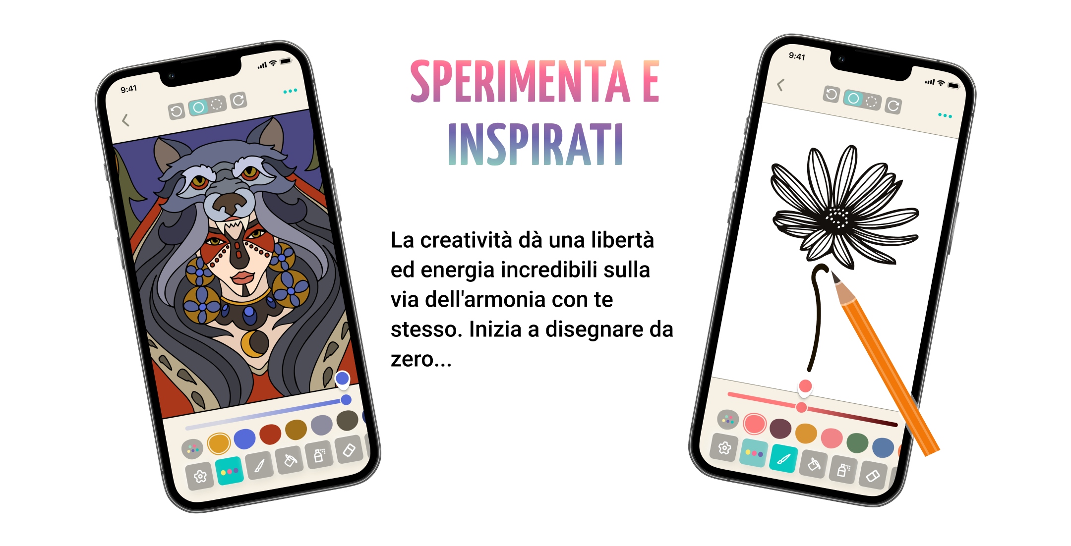 Può essere dipinto o colorato