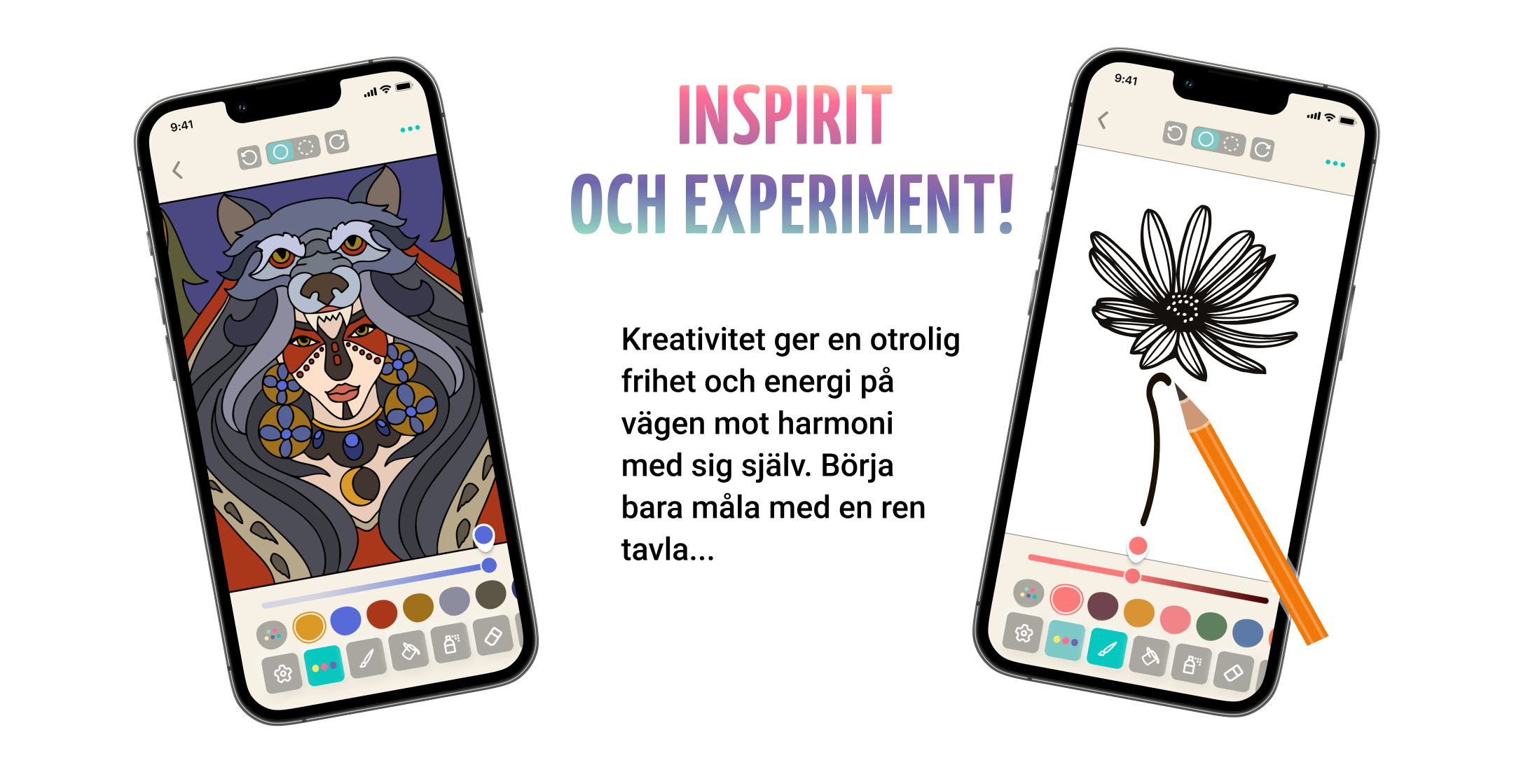 Kan målas eller färgas