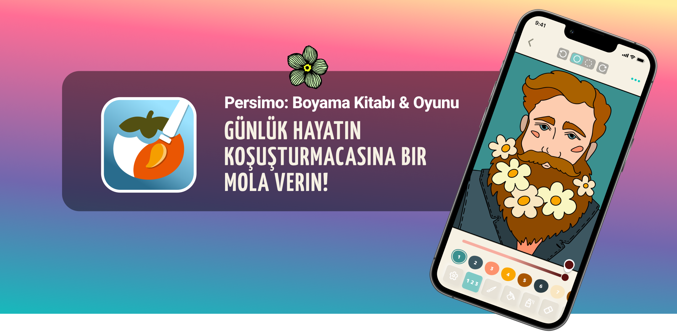 Dinlenme ve rahatlama için boyama sayfaları