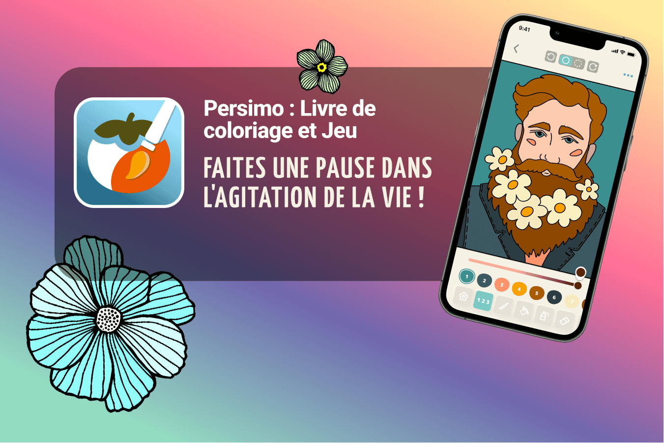 Coloriages pour se détendre pour le téléphone