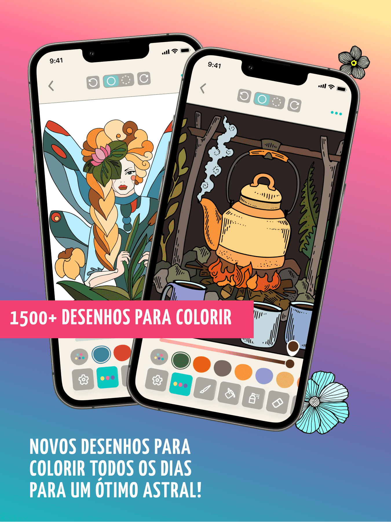 Colorir novas páginas para colorir todos os dias