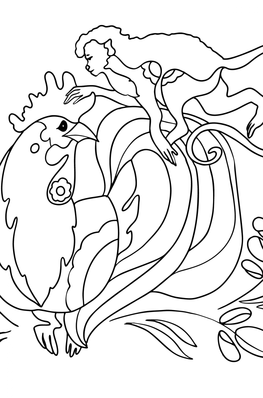 Chinese New Year coloring pages - Online or Printable