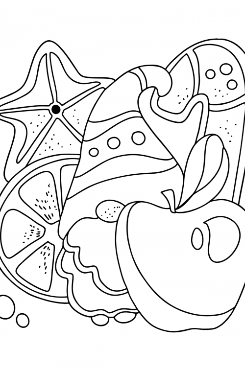 Christmas coloring pages for Adults - Online or Printable