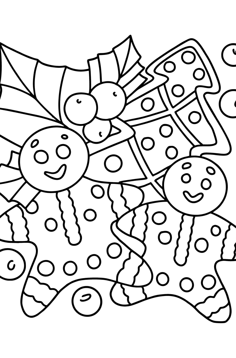 Christmas coloring pages for Adults - Online or Printable