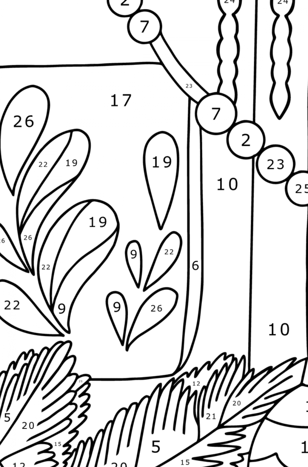 Snow Patterns - Christmas Coloring Pages Online And Printable