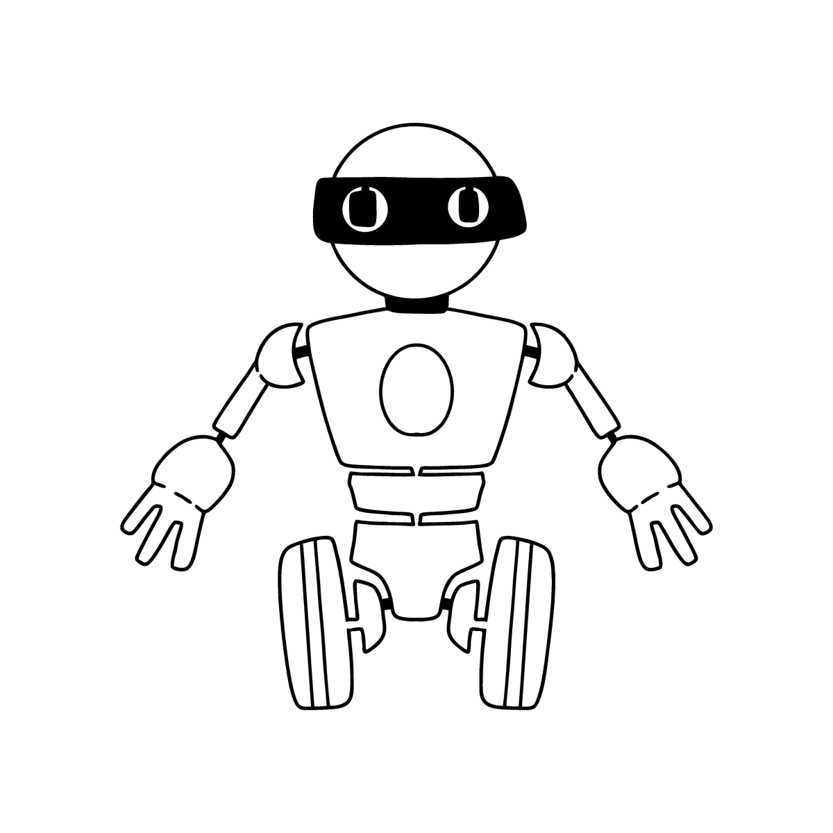 Как рисовать робота для детей 10 лет