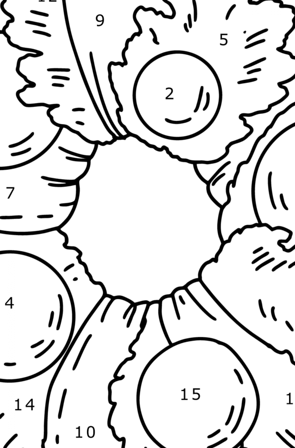 Free Coloring Page Decorative Christmas Decoration For Kids free-coloring-page-decorative-christmas-decoration-for-kids