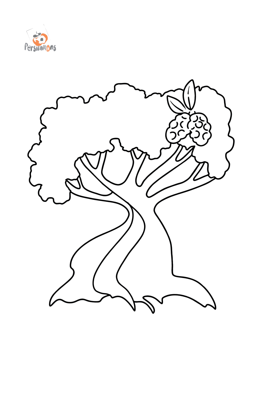 Coloring page Cotton tree for Kids Play online for Free