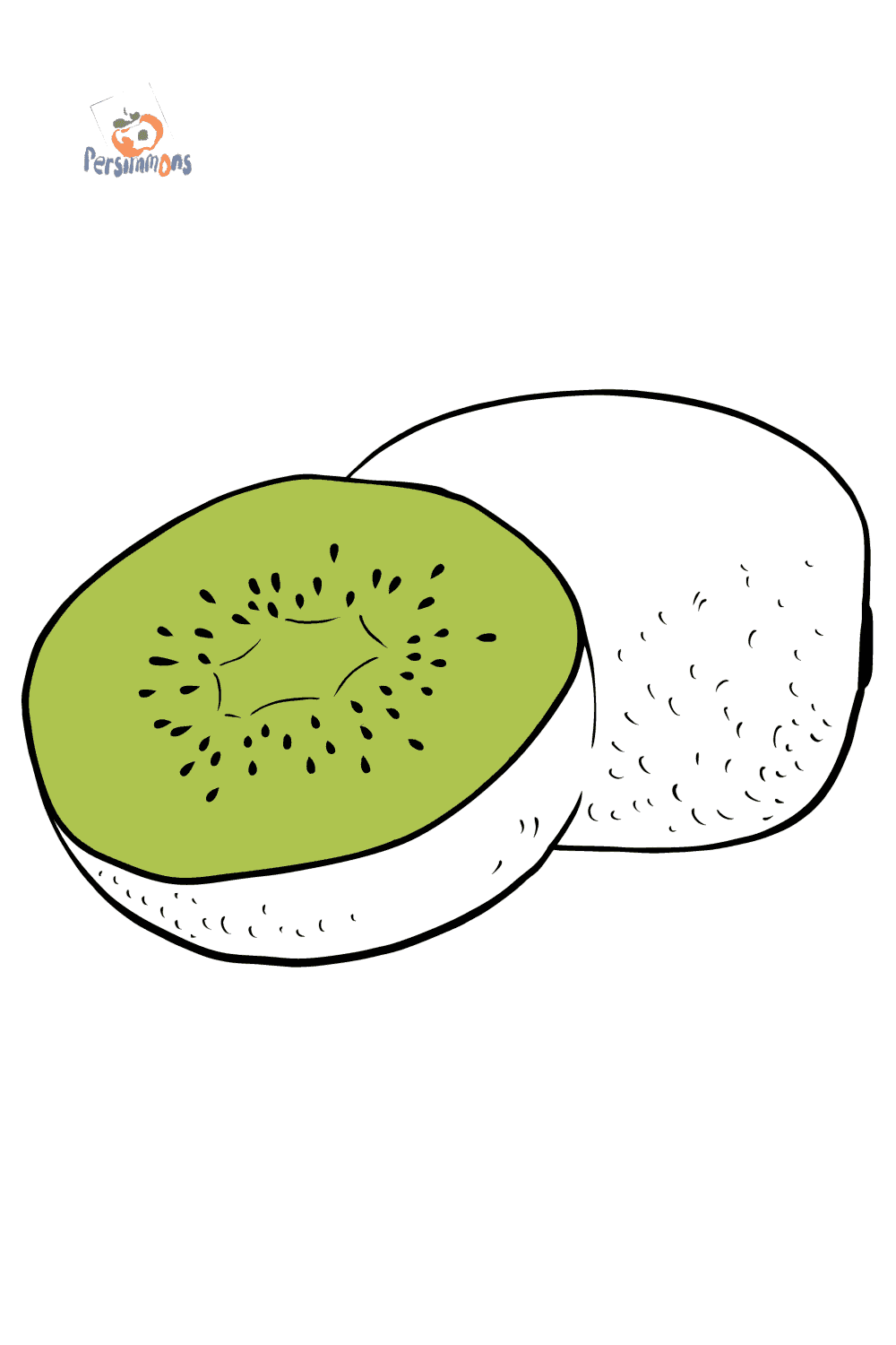 Coloring page Kiwi for Kids - Play online for Free & Fun