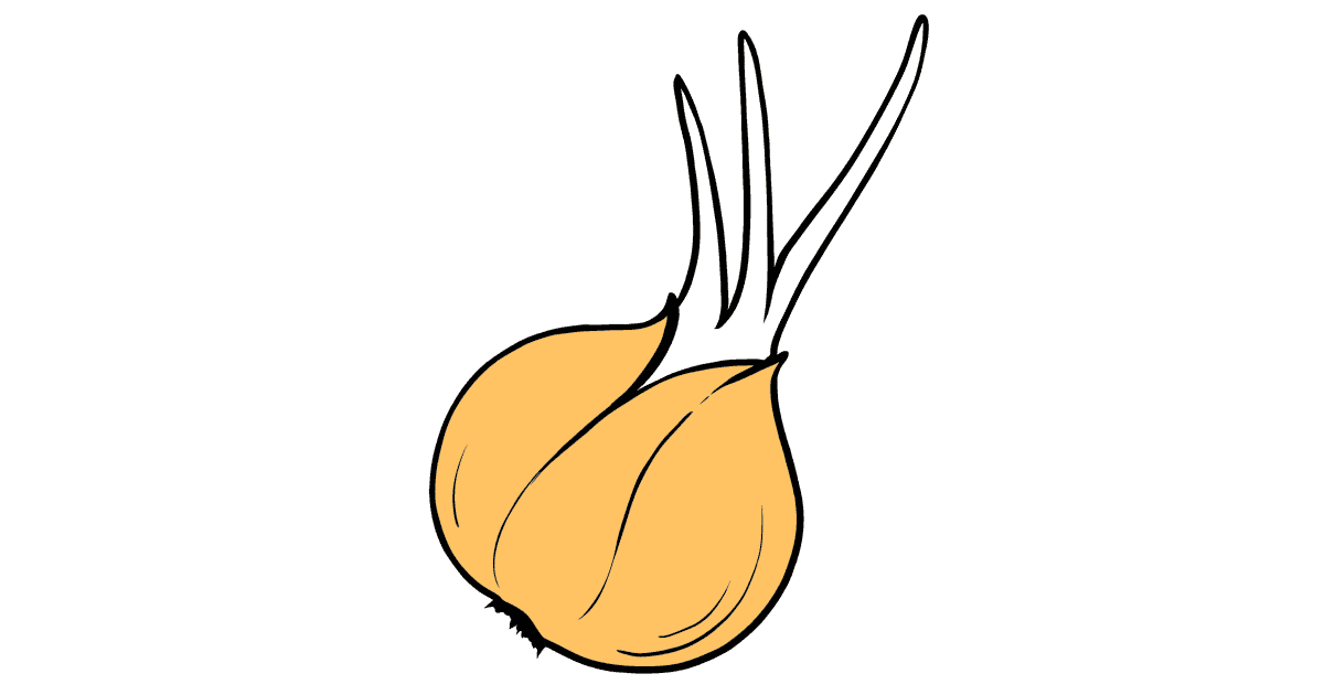 Onion drawing cartoon character' Kids' T-Shirt | Spreadshirt