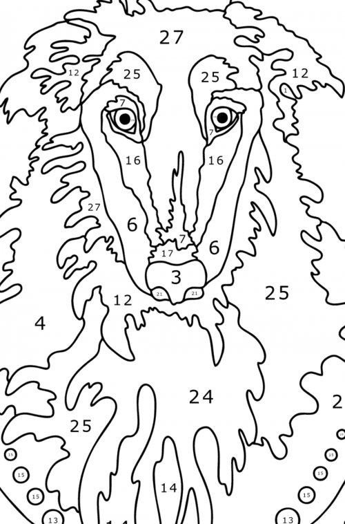 Hunting dog - Dogs Coloring pages for Adults Online & Print