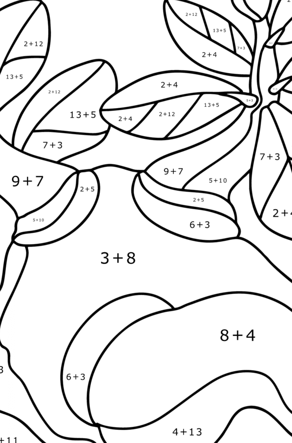 Colorful Adenium Flowers Coloring Pages For Adults Online colorful-adenium-flowers-coloring-pages-for-adults-online