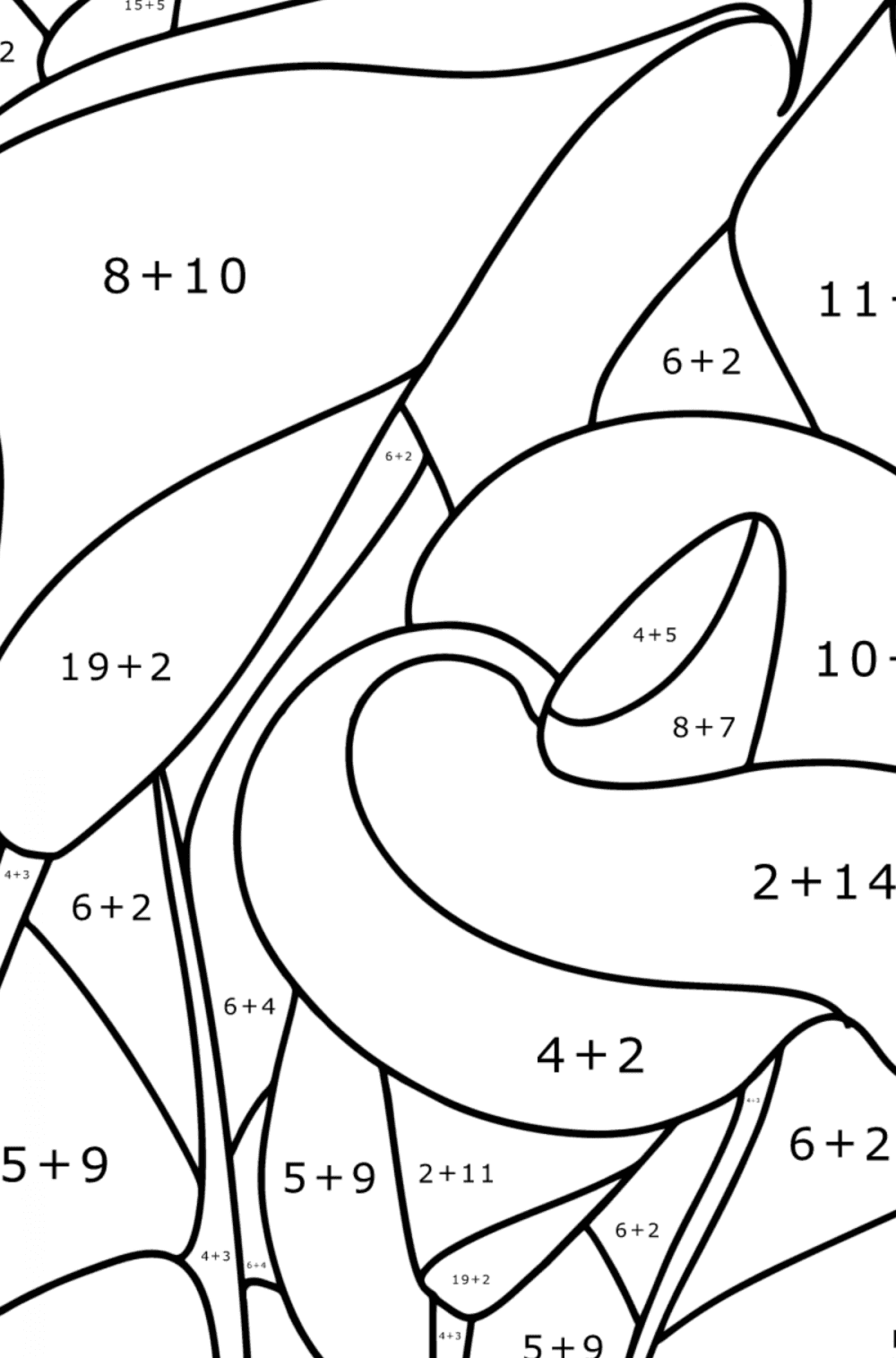 delicate-calla-flowers-flowers-coloring-pages-for-adults-online