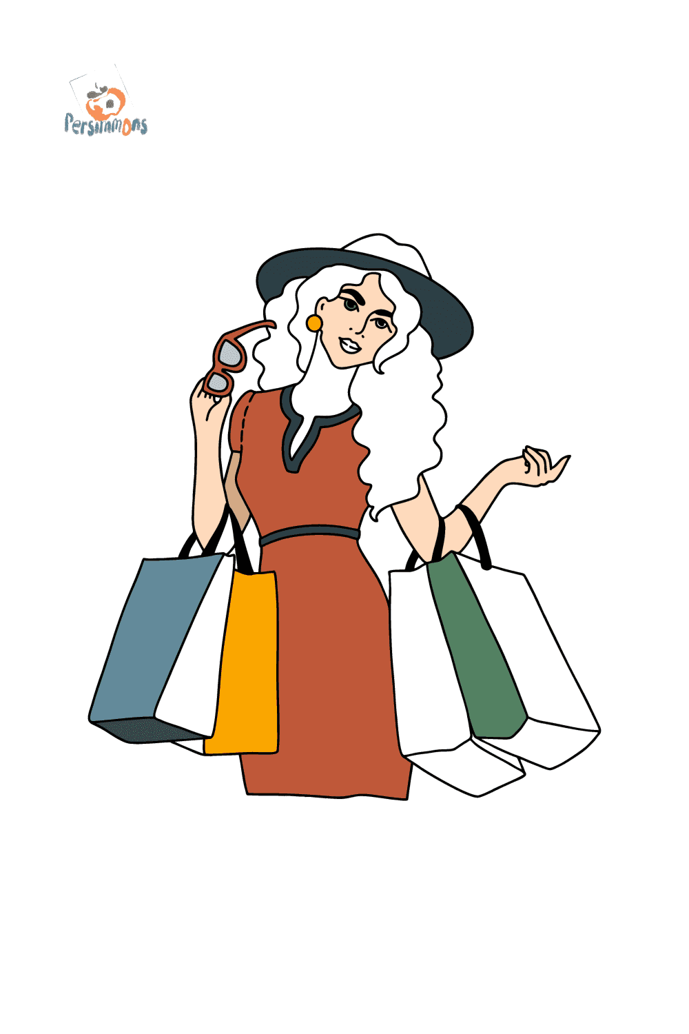 modern-woman-woman-coloring-pages-for-adults-print-and-online