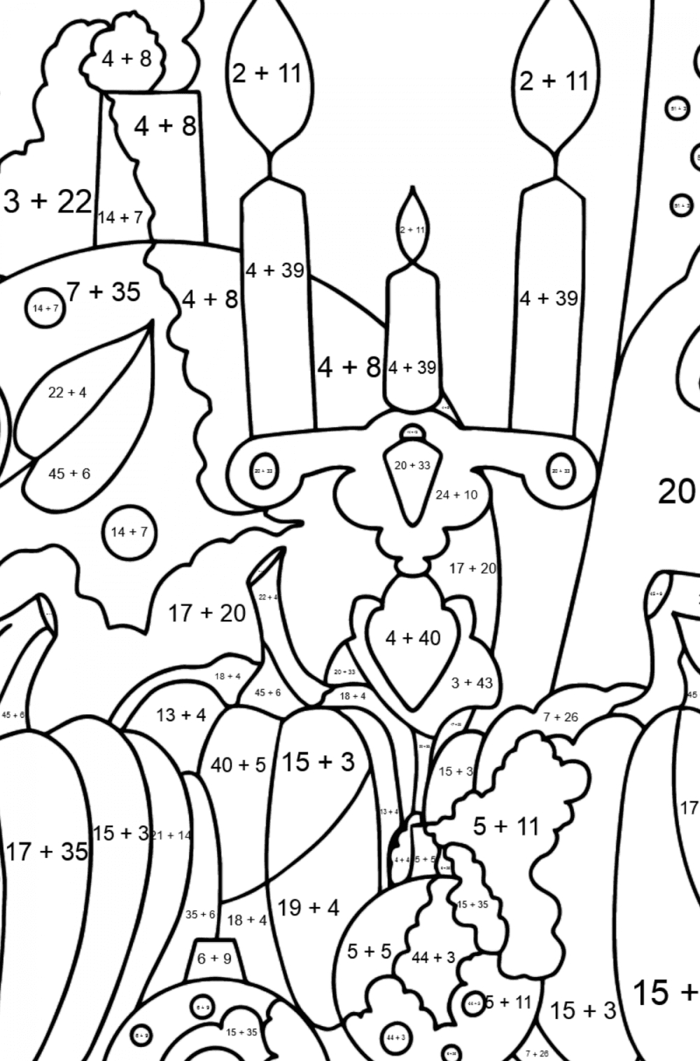 Magic Halloween - Halloween Coloring pages for Adults