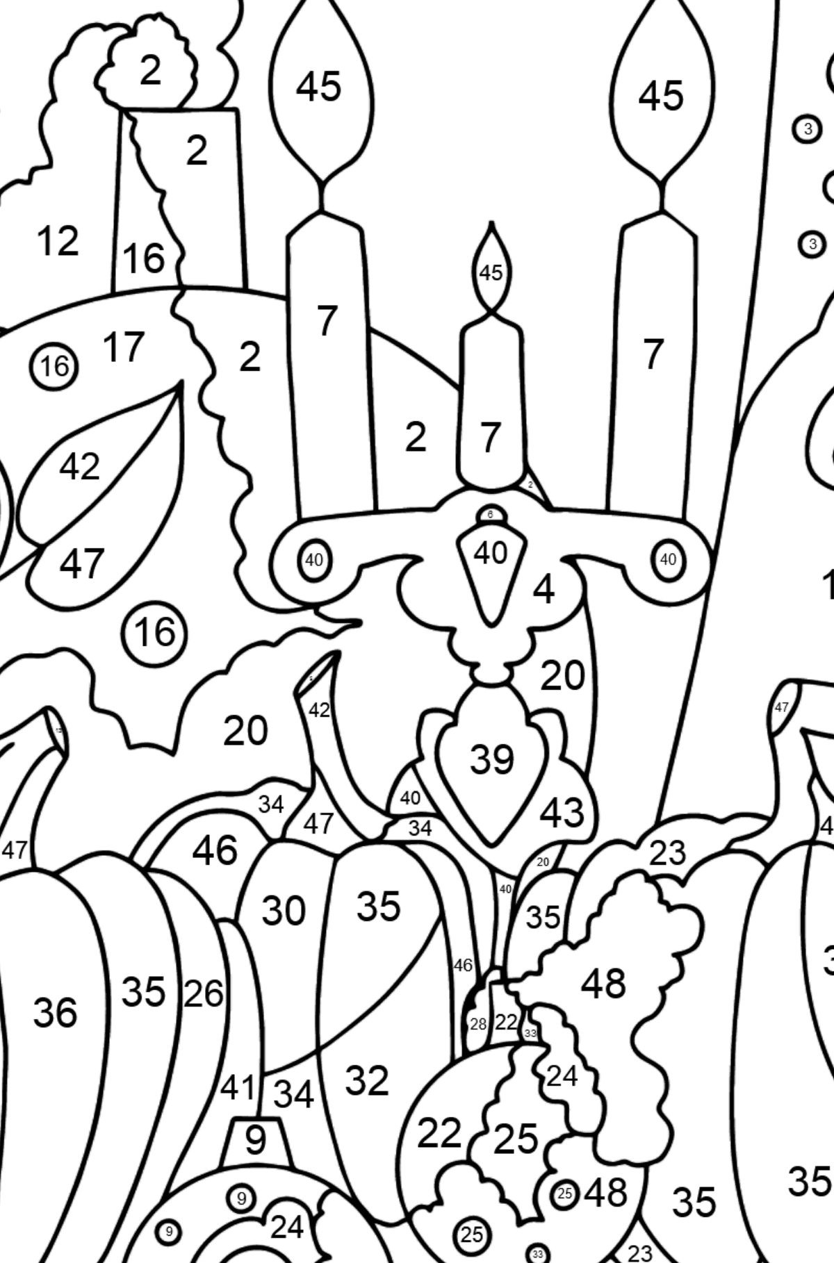 Magic Halloween - Halloween Coloring pages for Adults