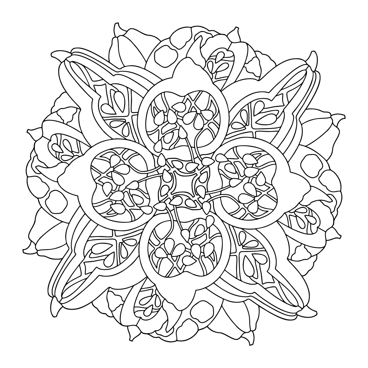Pumpkin for adults coloring page coloring for adults