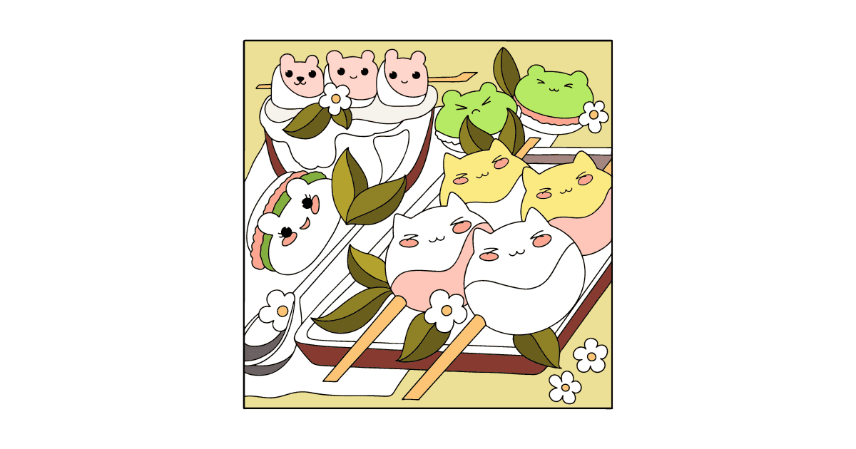 Marshmallow coloring page | Coloring-for-Adults.com