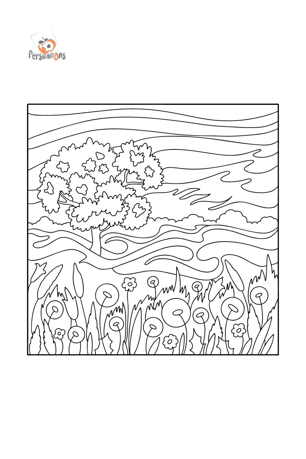 Yorkshire England Landscape - coloring pages for Adults