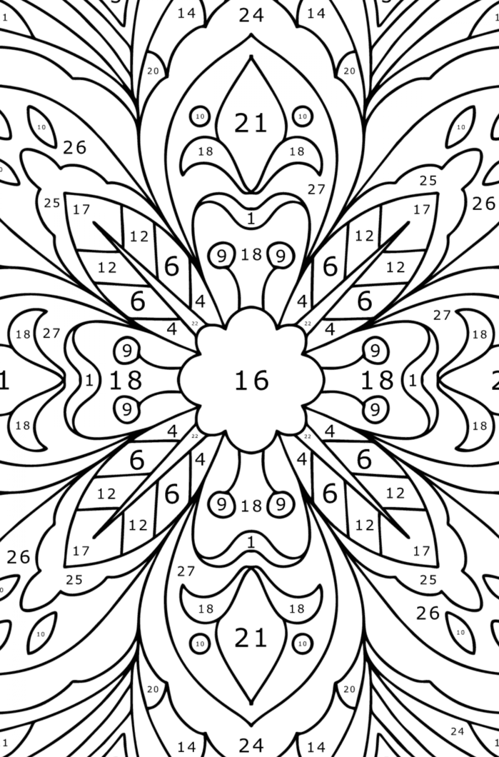 Color by Number for Adults - Draw & Paint for Free!