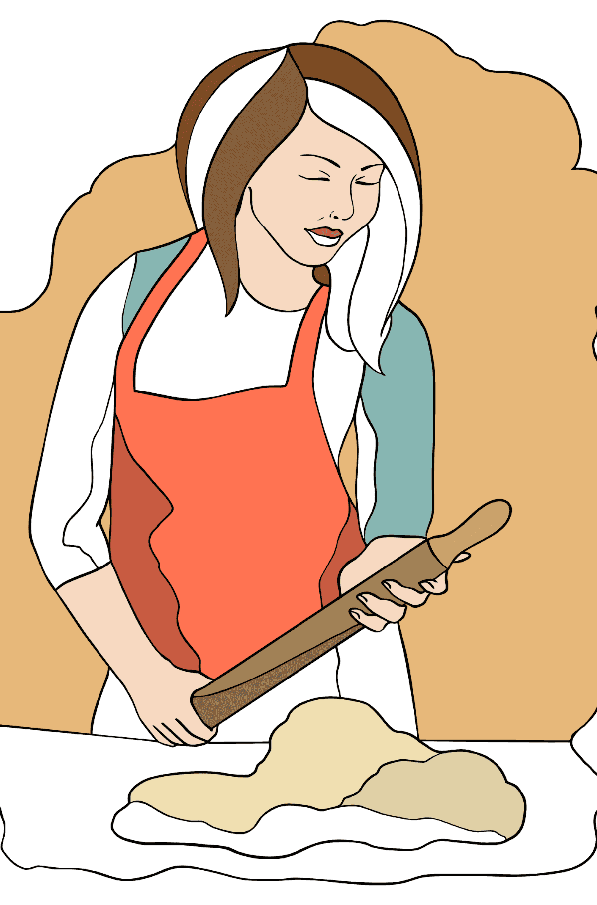 Kleurplaten Mensen voor volwassenen