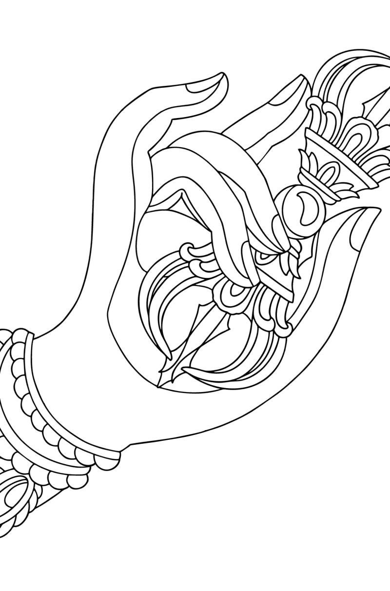Tibet coloring pages - Download, Print, and Color Online!