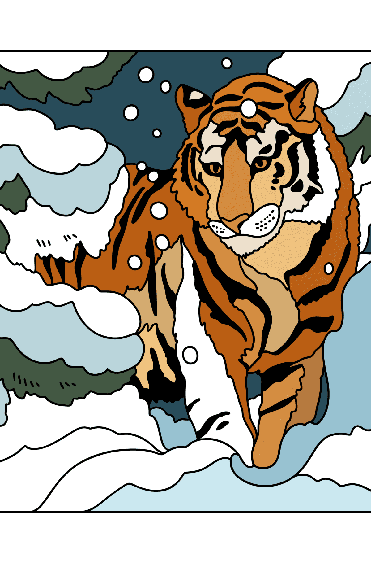 tiger-in-nature-tigers-coloring-pages-for-adults-online