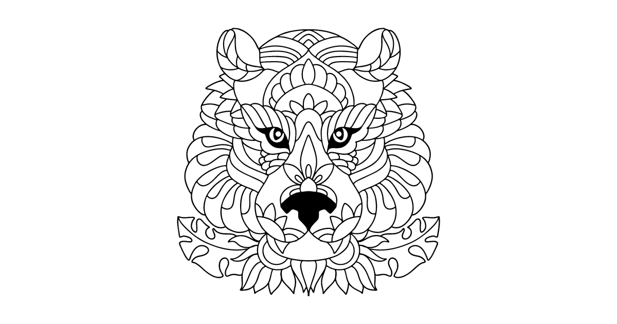 ‎App Store: Тигр Книжка-раскраска: Учитесь рисовать и цвет гепарды, пантеры и многое другое