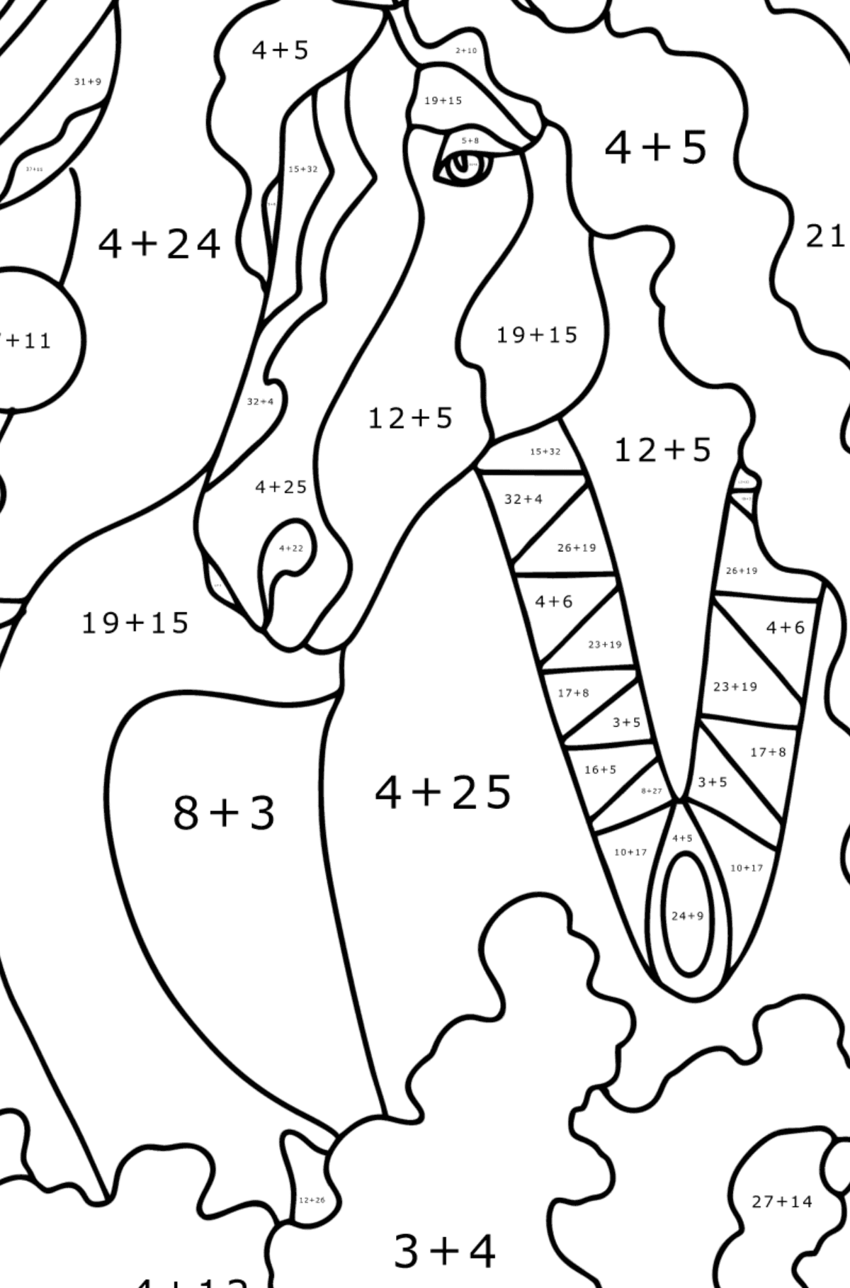 2nd-grade-addition-coloring-pages