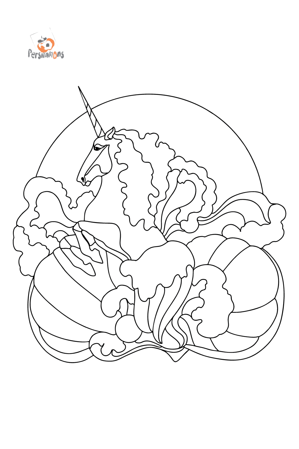 64 Collection Mer Unicorn Coloring Pages  HD