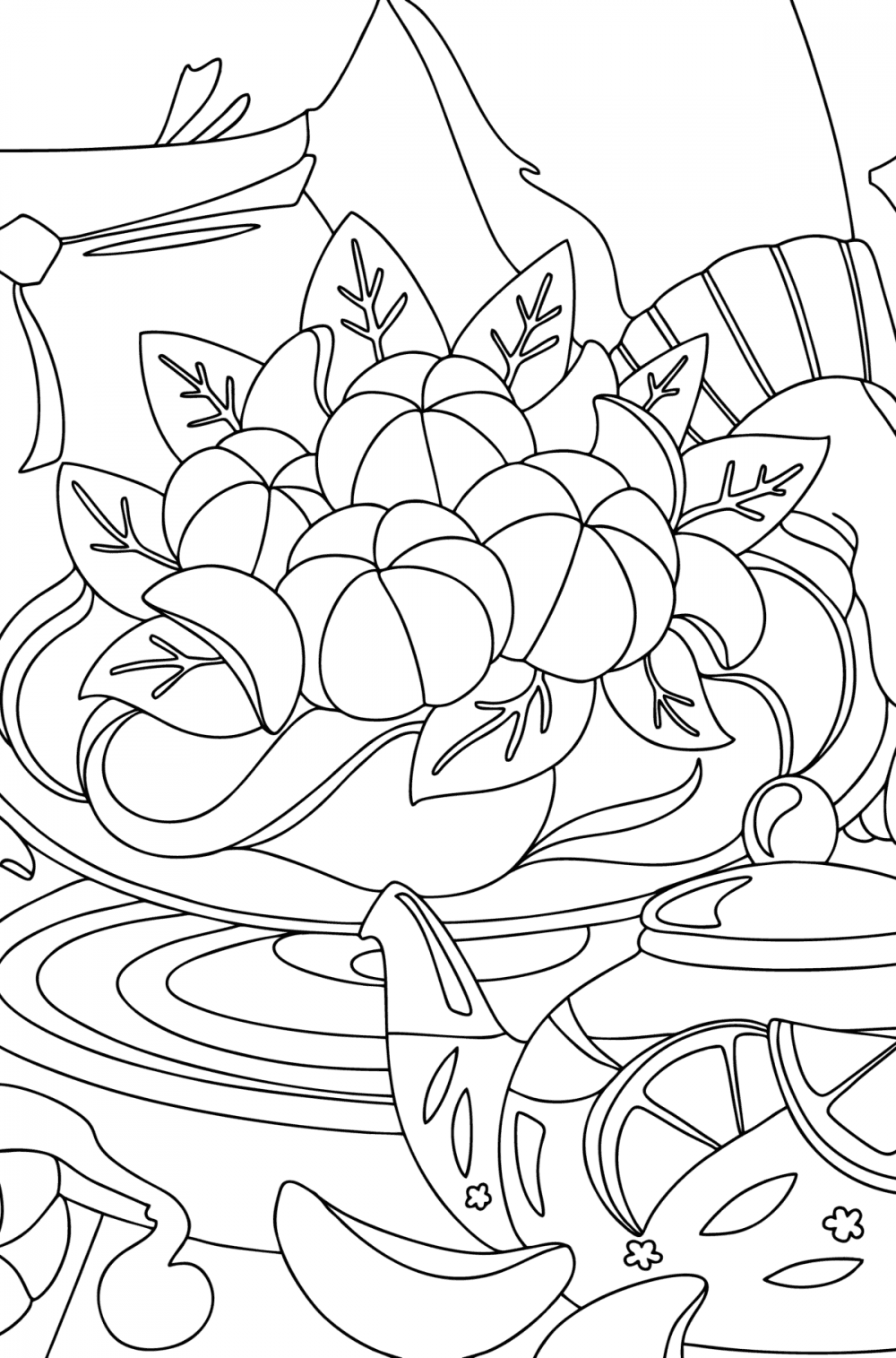 new-years-dessert-coloring-page-coloring-for-adults